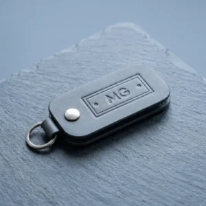 Leather Key Organizer: front three-quarter view