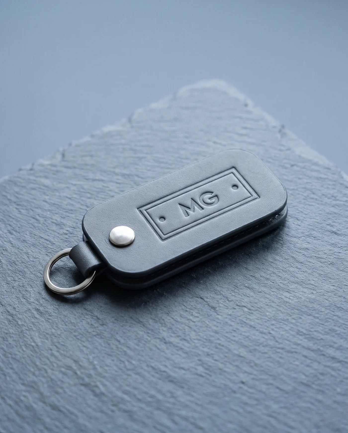 Leather Key Organizer: front three-quarter view