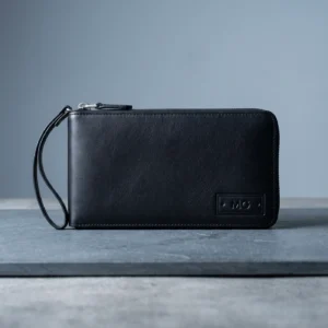 Long Travel Wallet: front three-quarter view