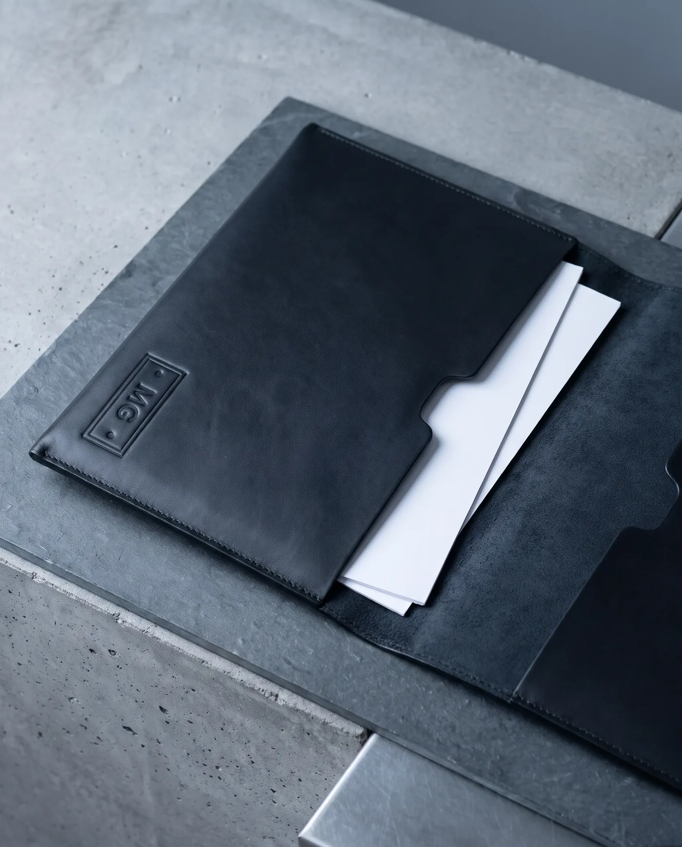 Slim Document Folio: inside view