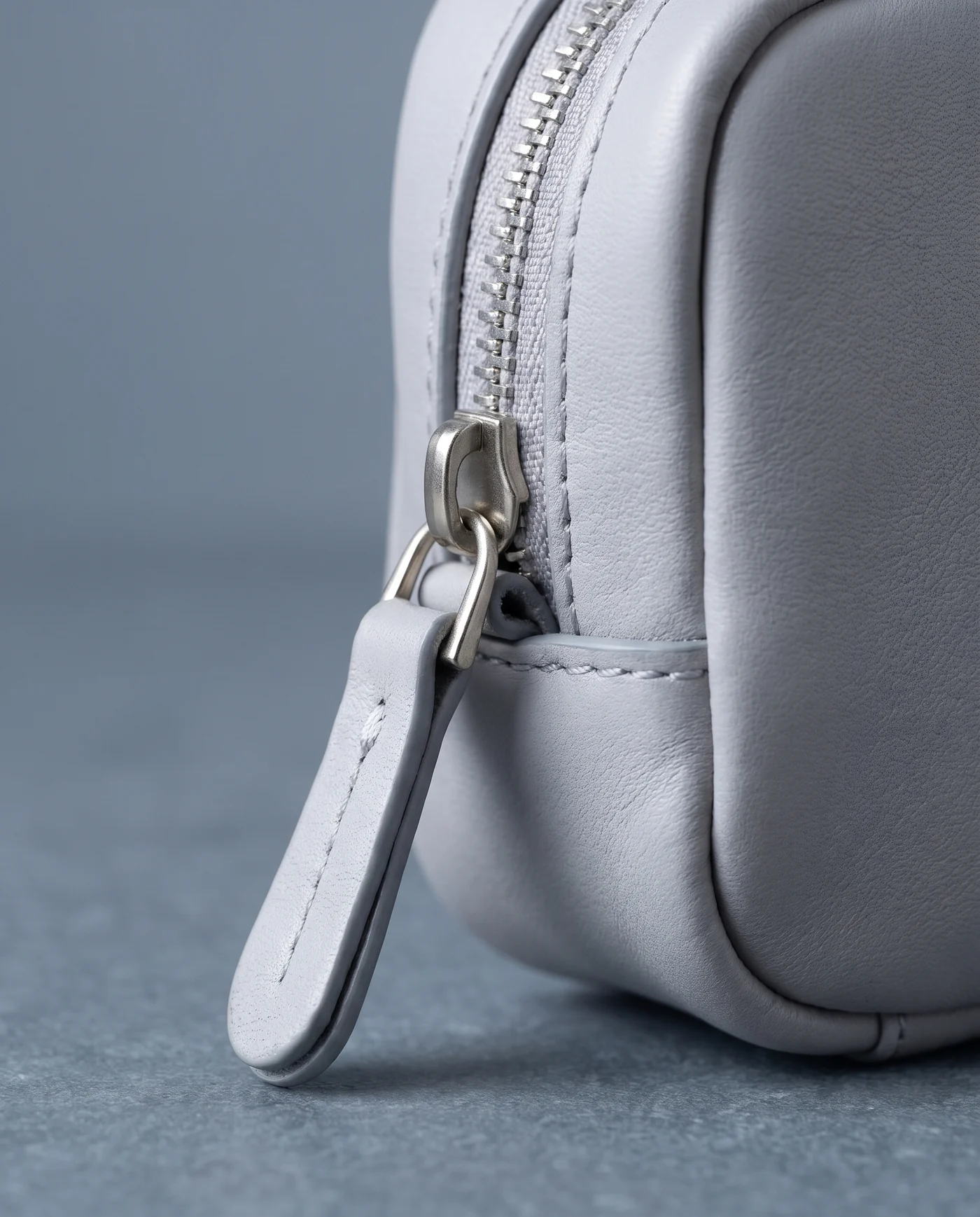 Zip Coin Pouch: close-up detail