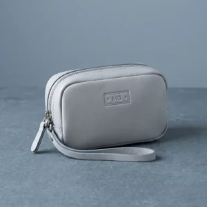 Zip Coin Pouch: front three-quarter view